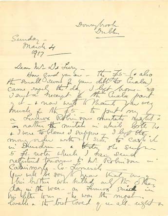 Letter 13 (page 1 of 3)