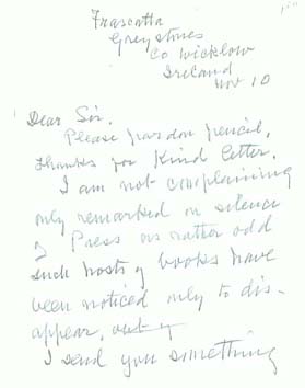 Letter 22 (page 1 of 2)