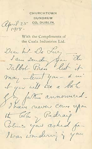 Letter 25 (page 1 of 4)