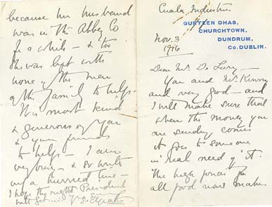 Letter 6 (page 1 of 2)