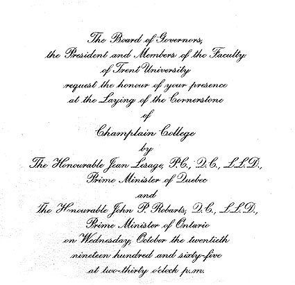 Champlain Cornerstone